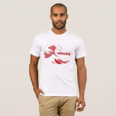 Hokusai - De Grote Golf T-shirt (Voorkant volledig)