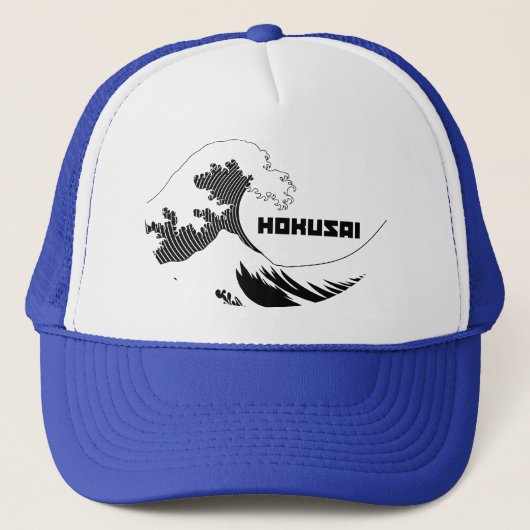 Hokusai - De Grote Golf Trucker Pet (Voorkant)