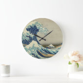 Hokusai - De Grote Golf van Kanagawa Klok (Huis)