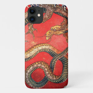 Hokusai Draak Japanse Antieke Katsushika Hokusai Case-Mate iPhone Case