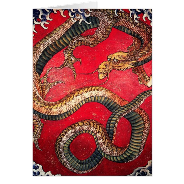 Hokusai Dragon (Voorkant)
