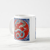 HOKUSAI , “ Dragon ”、『龍図』 Koffiemok (Voorkant links)