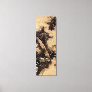 Hokusai Dragon Canvas Afdruk
