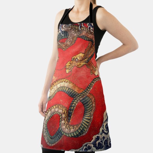 Hokusai Dragon, Japan Kunst Schort (Insitu)