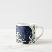 Hokusai Feminine Wave Japan  Fine Art Espresso Kop (Rechts)