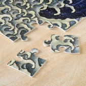 Hokusai Feminine Wave Japan Fine Art Legpuzzel (Zijkant)