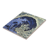 Hokusai Feminine Wave Japan  Fine Art Tegeltje (Zijkant)