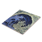 Hokusai Feminine Wave Japan Fine Art Tegeltje (Zijkant)