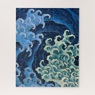Hokusai Feminine Wave Japan  Oceaan Legpuzzel