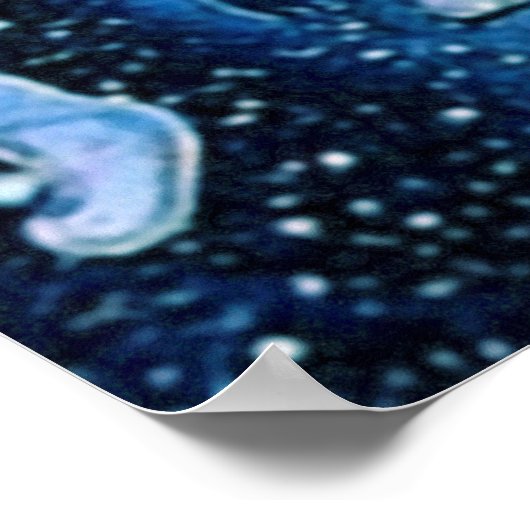 Hokusai Feminine Wave Japan  Oceaan Poster (Hoek)