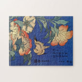 Hokusai - Flowers Legpuzzel (Horizontaal)