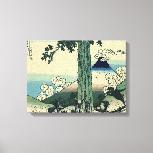 Hokusai Fugaku Canvas Afdruk (Voorkant)