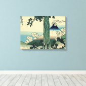 Hokusai Fugaku Canvas Afdruk (Insitu (Houten vloer))