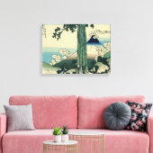 Hokusai Fugaku Canvas Afdruk (Insitu (Woonkamer))
