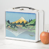 Hokusai - Fuji reflecteert in het meer van Kawaguc (In situ)