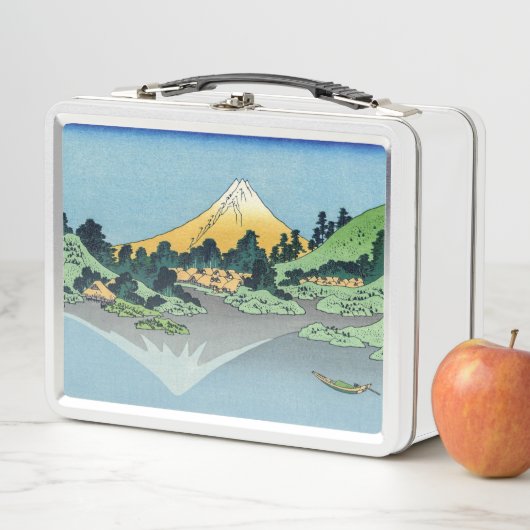 Hokusai - Fuji reflecteert in het meer van Kawaguc (In situ)