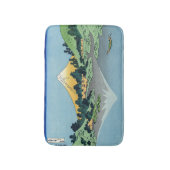 Hokusai - Fuji reflecteert in het meer van Kawaguc Badmat (Voorkant Verticaal)