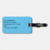 Hokusai - Fuji reflecteert in het meer van Kawaguc Bagagelabel (Achterkant horizontaal)