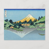 Hokusai - Fuji reflecteert in het meer van Kawaguc Briefkaart (Voorkant)