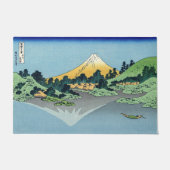 Hokusai - Fuji reflecteert in het meer van Kawaguc Deurmat (Voorkant)