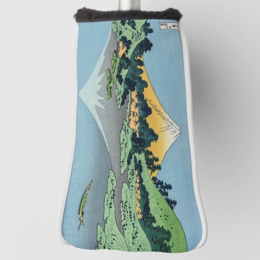 Hokusai - Fuji reflecteert in het meer van Kawaguc Golfheadcover (Draai 90)