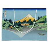 Hokusai - Fuji reflecteert in het meer van Kawaguc Groot Cadeauzakje (Voorkant)