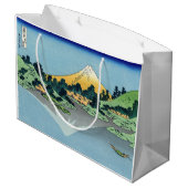 Hokusai - Fuji reflecteert in het meer van Kawaguc Groot Cadeauzakje (Achterkant Gekanteld)