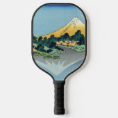 Hokusai - Fuji reflecteert in het meer van Kawaguc Pickleball Paddle (Voorkant)