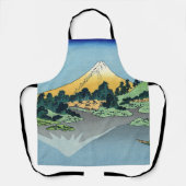 Hokusai - Fuji reflecteert in het meer van Kawaguc Schort (Voorkant)