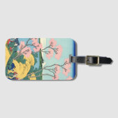 Hokusai Fuji van Gotenyama op het Hokaidō Bagagelabel (Voorkant (horizontaal))