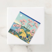 Hokusai Fuji van Gotenyama op het Hokaidō Bedankjes Labels (In situ)