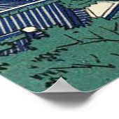 Hokusai Fuji van Gotenyama op het Hokaidō bij Shin Poster (Hoek)