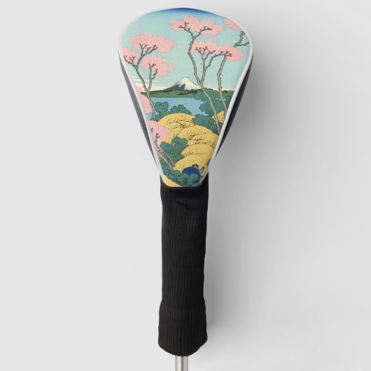 Hokusai Fuji van Gotenyama op het Hokaidō Golfheadcover (Voorkant)