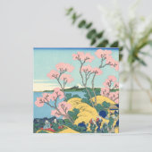 Hokusai Fuji van Gotenyama op het Hokaidō Kaart (Staand voorkant)