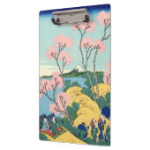 Hokusai Fuji van Gotenyama op het Hokaidō Klembord (Links)