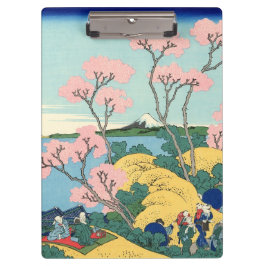 Hokusai Fuji van Gotenyama op het Hokaidō Klembord