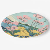 Hokusai Fuji van Gotenyama op het Hokaidō Papieren Bordje (Gekanteld)