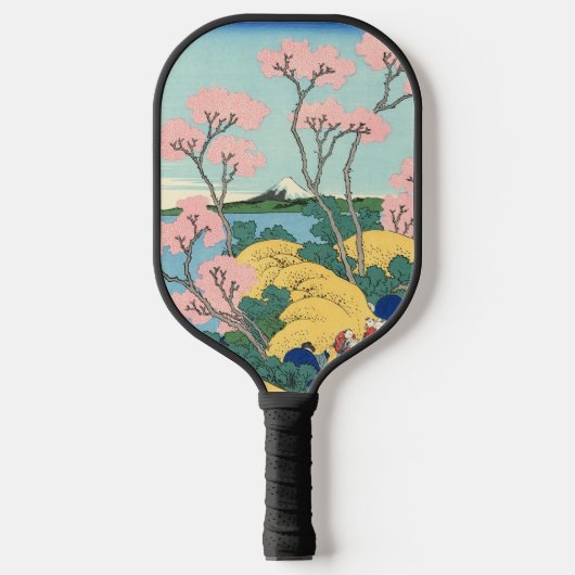 Hokusai Fuji van Gotenyama op het Hokaidō Pickleball Paddle (Voorkant)