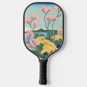 Hokusai Fuji van Gotenyama op het Hokaidō Pickleball Paddle (Achterkant)