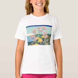 Hokusai Fuji van Gotenyama op het Hokaidō T-shirt