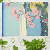 Hokusai Fuji van Gotenyama op het Hokaidō Theedoek (Gevouwen)