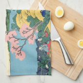 Hokusai Fuji van Gotenyama op het Hokaidō Theedoek (Quarter Fold)