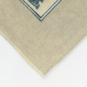 Hokusai: Geweldige golf van Kanagawa Fleece Blanke Deken (Hoek)