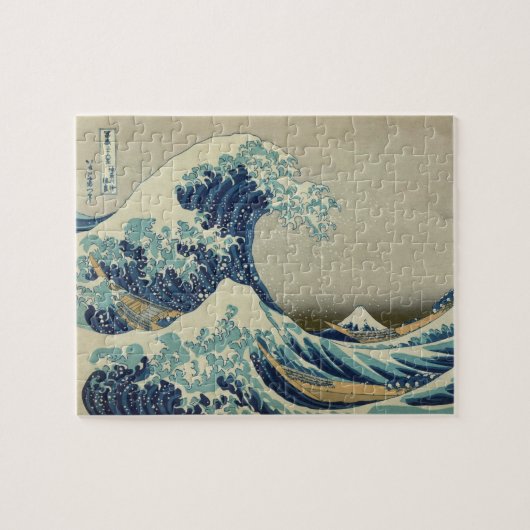 Hokusai: Geweldige golf van Kanagawa Legpuzzel (Horizontaal)