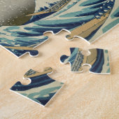 Hokusai: Geweldige golf van Kanagawa Legpuzzel (Zijkant)