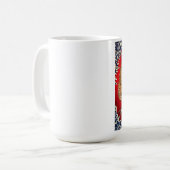 Hokusai Gold Japanse drakenMok Koffiemok (Voorkant links)