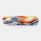 Hokusai-golf Persoonlijk Skateboard (Horizontaal)