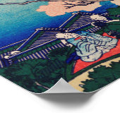 Hokusai - Goten-Yama-Heuvel Poster (Hoek)