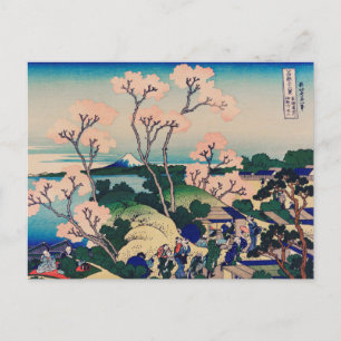 Hokusai - Goten-Yama-Hill Wrapping Paper Briefkaart