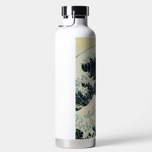 Hokusai Great Wave geïsoleerde fles (Rechts)